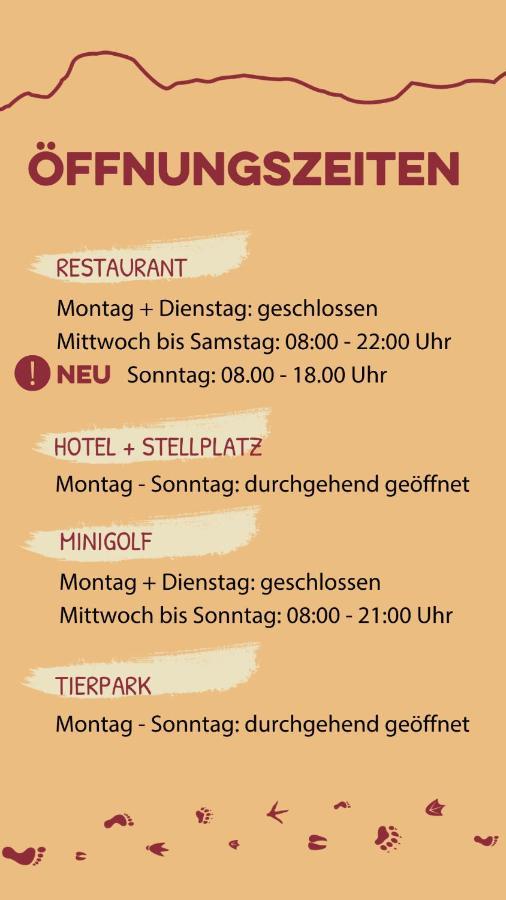 Erlebnisland Grizzlybaer Hotel Langenbuhl Eksteriør billede